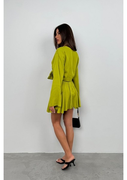 Ipeksi Bel Lastikli Kiloş Etek