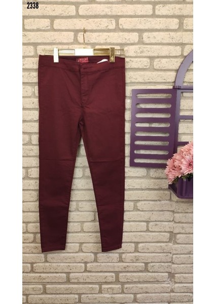 Ipeksi Gabardin Kumaş Yüksek Bel Pantolon 90CM Bel 38CM fırsatları