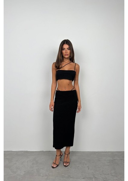 Ipeksi Ip Detay Dokulu Maxi Etek indirimleri