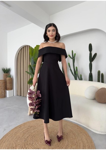 Ipeksi Mariana Midi Elbise