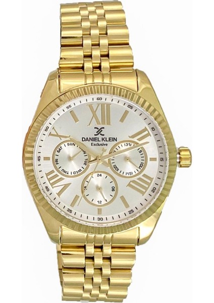 DKE.1.10847 Exclusive Tüm Fonksiyonlar Aktif 3 Atm Su Geçirmezliğe Sahip Altın Renk Renk Kadın Kol Saati modelleri