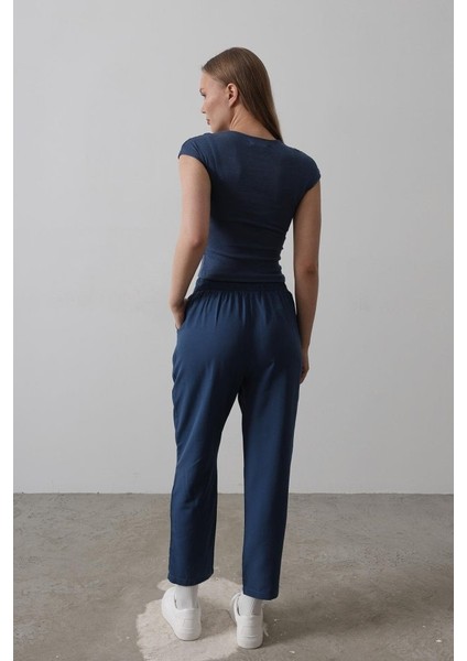 Ipeksi Pantolon - Indigo fırsatları