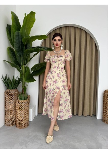 Ipeksi Zeze Balon Kol Elbise indirimleri