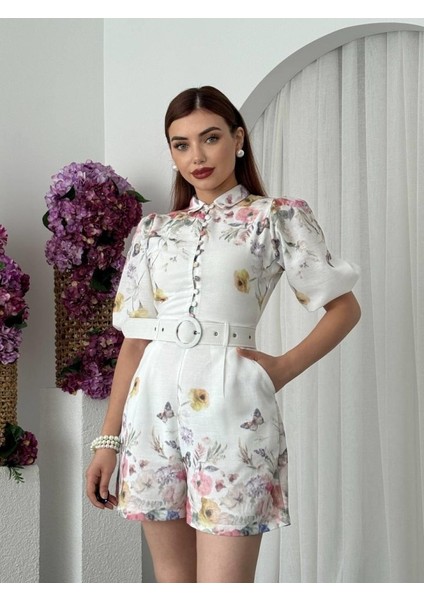 Ipeksi Egan Cep Detaylı Tulum