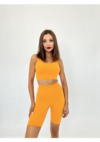 Ipeksi 2500 Sporcu Şort Tayt-Turuncu fırsatları