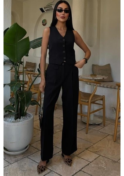 Ipeksi Cyrus Yelek Pantolon Takım 10103