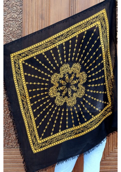 Umay El Yapımı Azerbaycan Şal / Eşarp – Anka – 100X100 cm – Pamuk Viskon modelleri