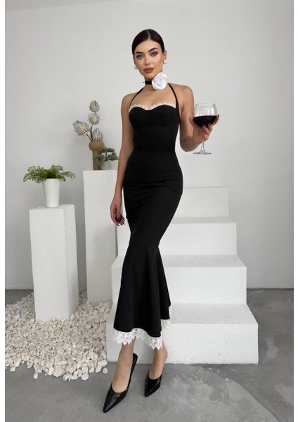 Ipeksi Monea Boyundan Bağlamalı Elbise fırsatları