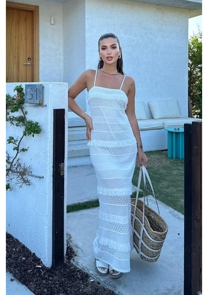 Ipeksi Regina Dantel Detay Elbise 2754-01