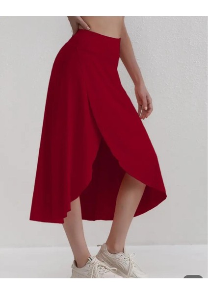 Ipeksi Kadın Cep Detay Taytlı Sandy Etek indirimleri