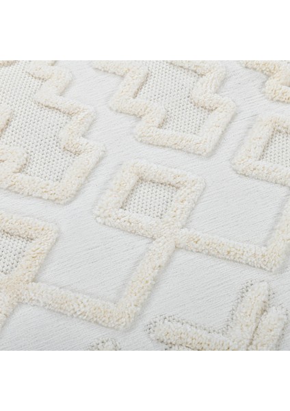 Madu Yumuşak Peluş Post Shaggy Yuvarlak Krem Halı – Çocuk Odası, Oturma Odası, Salon, Mutfak ve Antre Halısı 1184O_RO66 modelleri