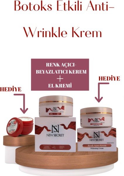 Antı Wrınkle Cream Krem + 2 adet krem hediyeli