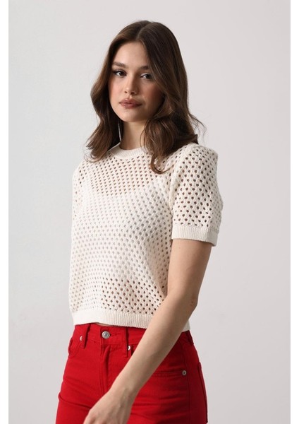 Ipeksi Triko - Ekru modelleri