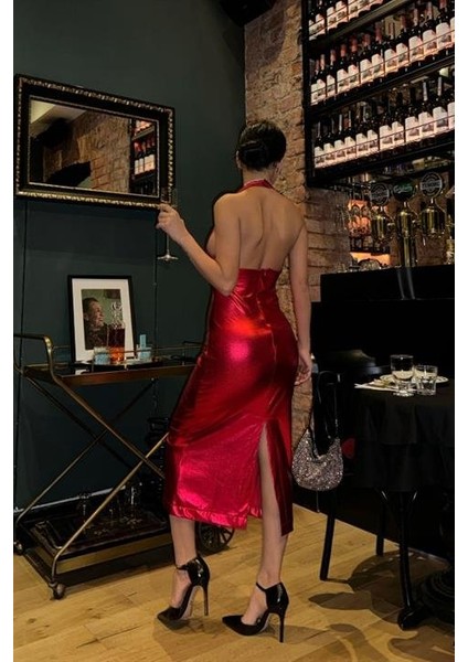 Ipeksi Felicia Sırt Dekolteli Elbise 2583-08 fırsatları