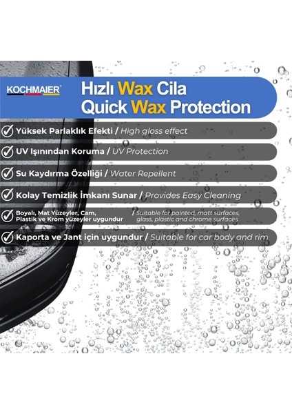 Hızlı Cila Wax Araç Boya Koruma ve Parlatıcı 1 Litre fiyatları