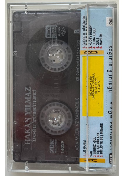 Hakan Yılmaz Ezginin Günlüğü Doğu Türküleri Kaset (Orijinal Dönem Baskı Kaset) fiyatları
