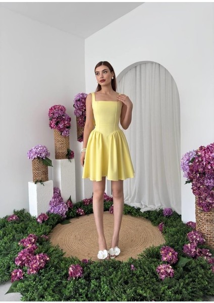 Ipeksi Dreas Fiyonk Detaylı Elbise