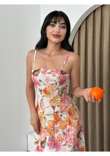 Ipeksi Tutin Midi Boy Elbise