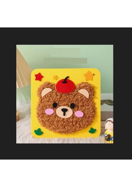 Eğitici Örgü Kiti Nakış Seti Ayıcık