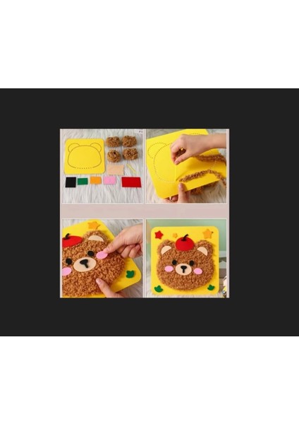 Eğitici Örgü Kiti Nakış Seti Ayıcık fiyatları