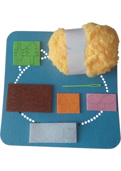 Eğitici Örgü Kiti Nakış Seti Ayıcıkk fiyatları