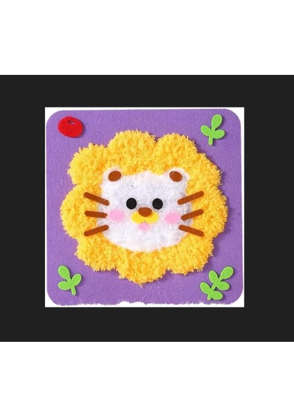 Eğitici Örgü Kiti Nakış Seti Kedi