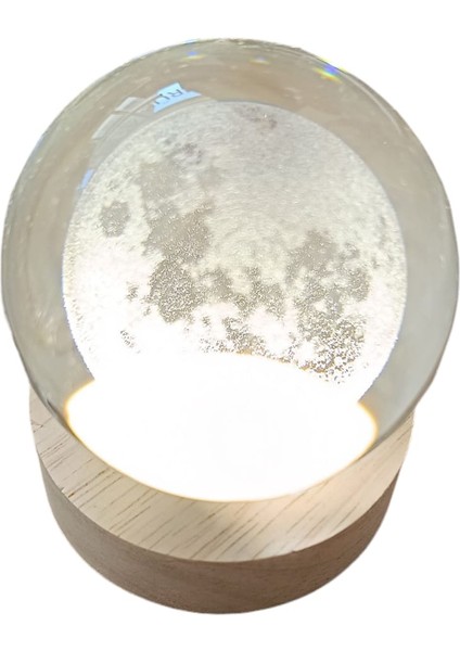 Ahşap Altlıklı Işıklı Cam Küre Güneş Sistemi Temalı, Işıklı Güneş Sistemi Küre, Dekoratif Aydınlatma fiyatları