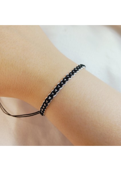 Unisex Taraftar Makrome Örgü Bilekliği, Siyah Beyaz Bileklik, Beşiktaş Taraftar Bilekliği, Beşiktaş Bileklik, Makrome Bileklik, Maç Aksesuarı, Örgü Bileklik, Ip Bileklik fiyatları