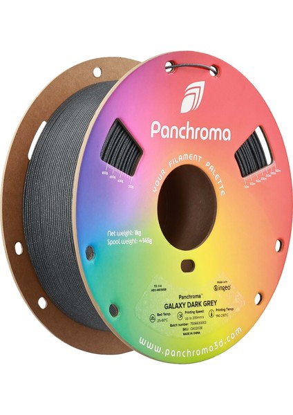 Panchroma Pla Galaxy Filament Koyu Gri