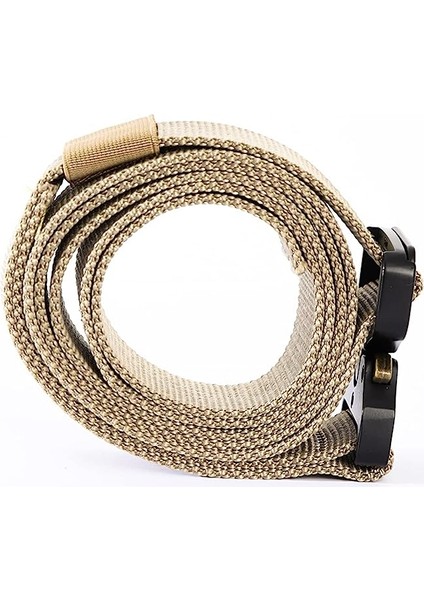 Taktik Askeri Kemer - Ayarlanabilir Metal Toka, Dayanıklı Naylon, Outdoor ve Günlük Kullanım Için