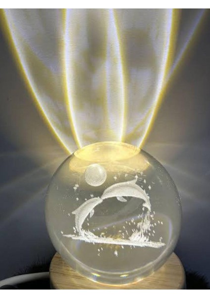 Ahşap Altlıklı Işıklı Cam Küre Güneş Sistemi Temalı, Işıklı Güneş Sistemi Küre, Dekoratif Aydınlatma fiyatları