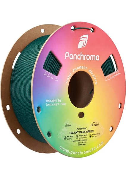 Panchroma Pla Galaxy Filament Koyu Yeşil