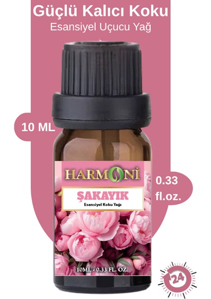 Şakayık Çiçeği Esansiyel Uçucu Koku 10ML Difüzör Esansı Buhurdanlık Yağı ve Oda Kokusu