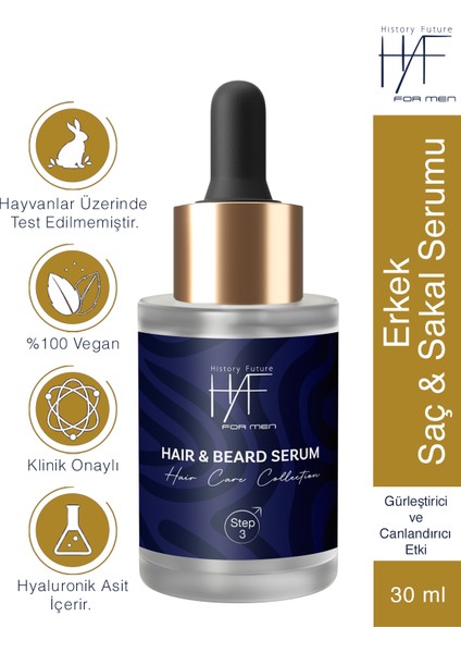 Erkek Saç Sakal Serumu 30 ml