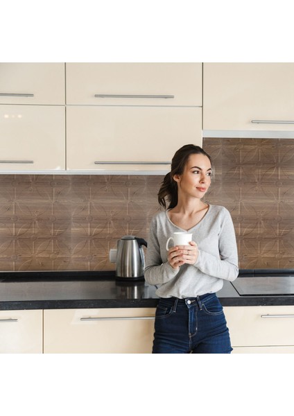 3 Boyutlu Duvar Paneli Kabartmalı Geometrik Yuvarlak Desen Pvc 41X41 Cm/ 6 Adet /1 M² Antik indirimleri