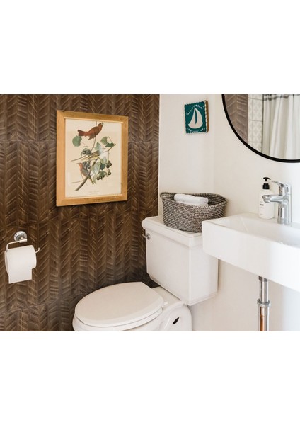 3 Boyutlu Duvar Paneli Kabartmalı Kılçık Desen Pvc 41X41 Cm/ 6 Adet /1 M² Antik fırsatları