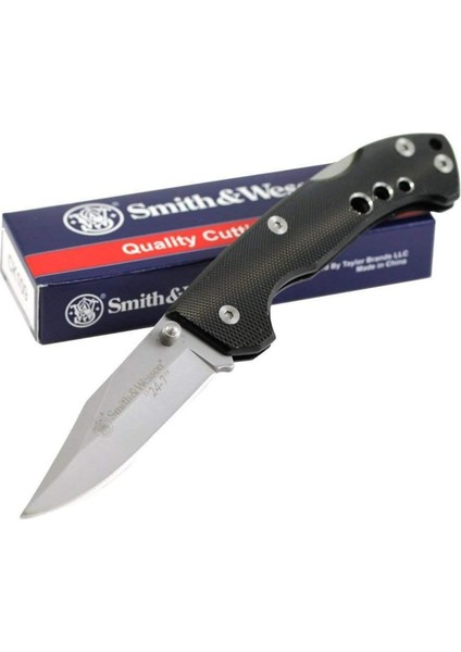 Smith Wesson® 24/7 Lockback Black Çakı CK109 indirimleri