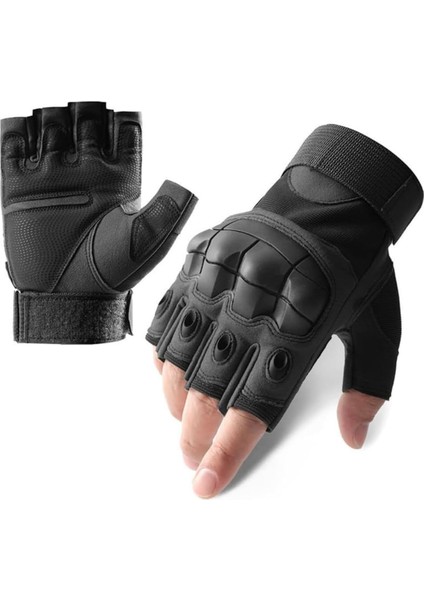 Taktik Yarım Parmak Eldiven – Sert Dizlik Koruma, Nefes Alabilir Kumaş, Outdoor & Spor Kullanım Için fiyatları