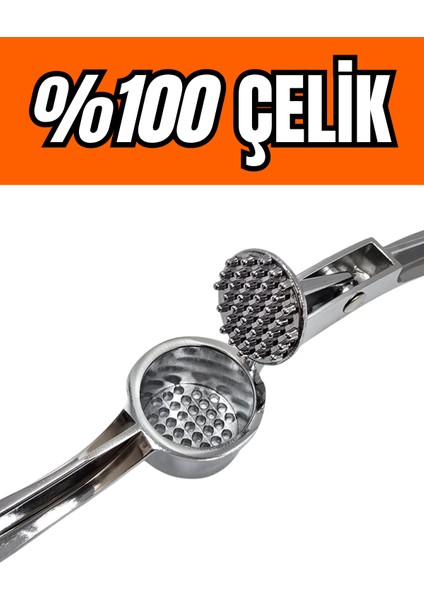 Baysa %100 Paslanmaz Çelik Sarımsak Ezici | Dayanıklı Sarımsak Ezeceği Aparat | Pratik Mutfak Aleti fiyatları