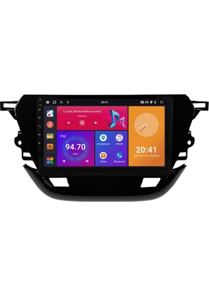 Opel Corsa F Android Multimedya Sistemi (2019-2022) CRV4825XP