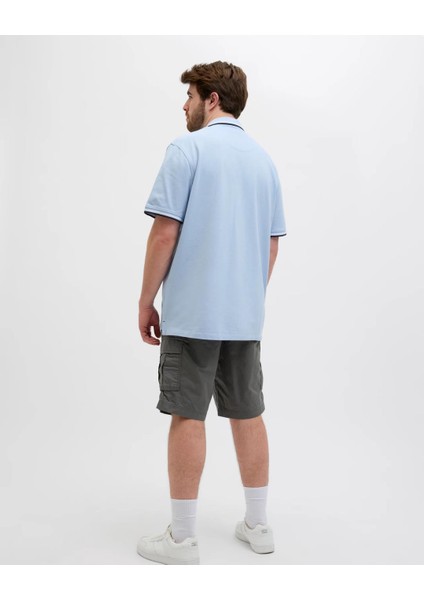 Jack&jones 12143859 Jjepaulos Polo Yaka Noos Battal Buyuk Beden Kısa Kol Tshırt fiyatları