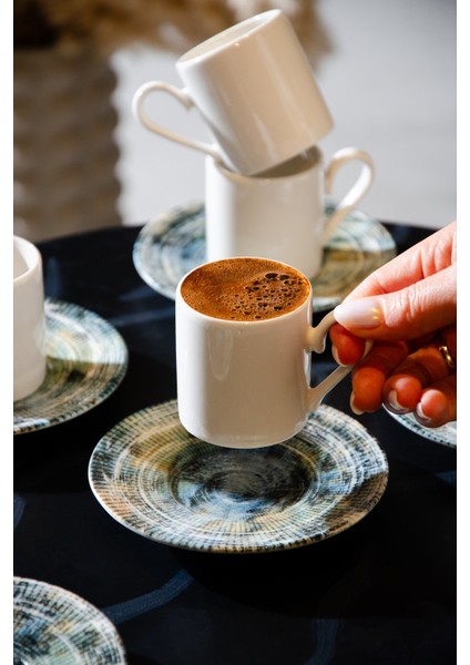 Soil 12 Parça 6 Kişilik Kahve Fincan Takımı 100ML