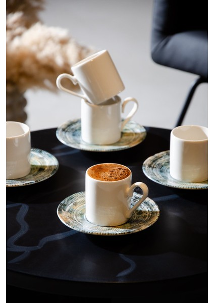 Soil 12 Parça 6 Kişilik Kahve Fincan Takımı 100ML modelleri