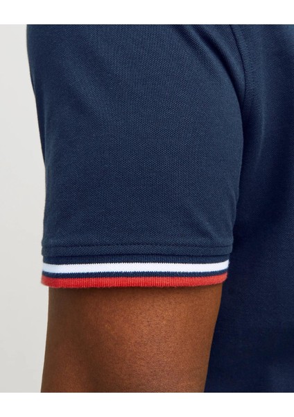 Jack&jones 12143859 Jjepaulos Polo Yaka Noos Battal Buyuk Beden Kısa Kol Tshırt modelleri