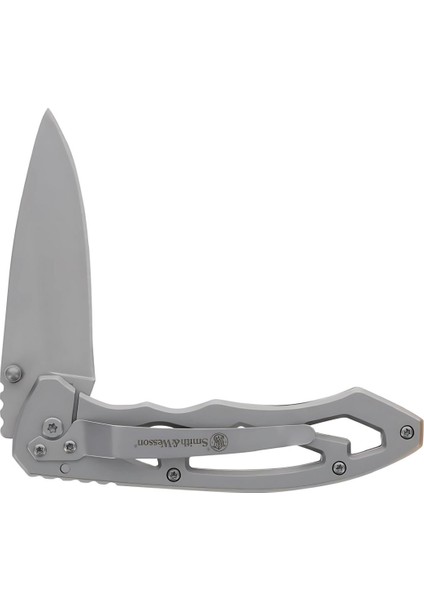 Smith Wesson® Drop Point Silver Skeletonized Çakı CK400CP fiyatları