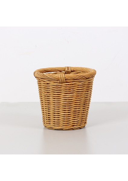 Mylamp Laura 16X15 Cm. Rattan Küçük Saksılık