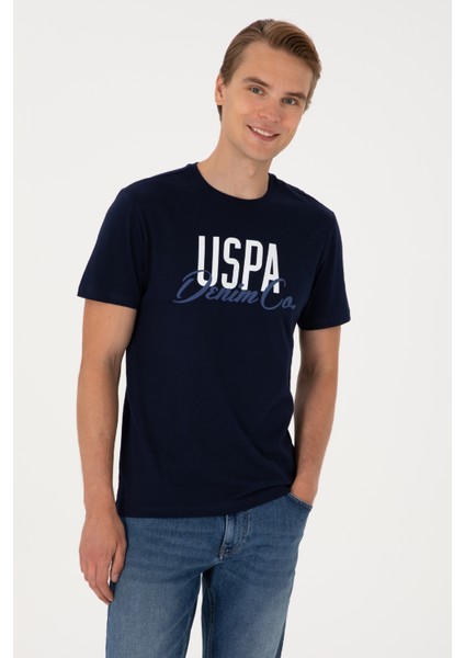 Erkek Lacivert Tişört 50306923-VR033