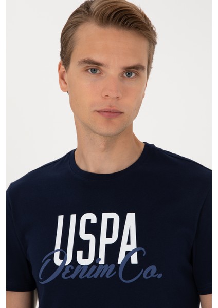 Erkek Lacivert Tişört 50306923-VR033 fiyatları