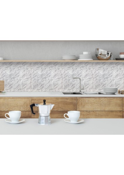 3 Boyutlu Duvar Paneli Kabartmalı Retro Desen Pvc 41X41 Cm/ 6 Adet /1 M² Mermer indirimleri