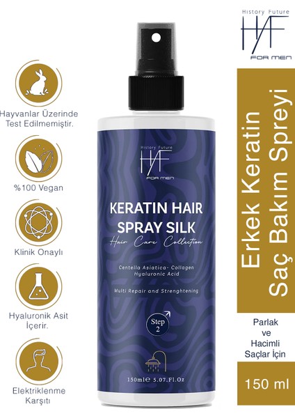 Erkek Keratin Saç Bakım Spreyi 150 ml